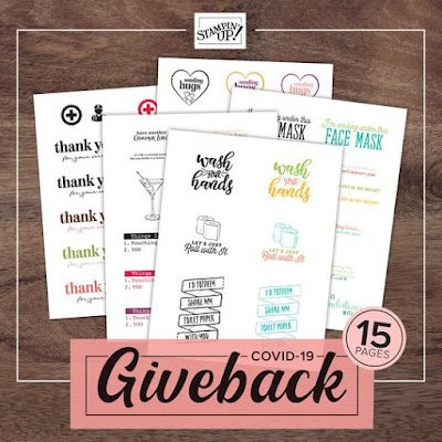 Share Sunshine Covid-19 Giveback by Stampin’ Up !