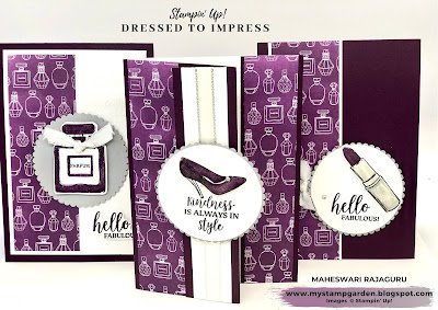 Stampin’ Up! Dressed to Impress  – One sheet Wonder 6 by 6