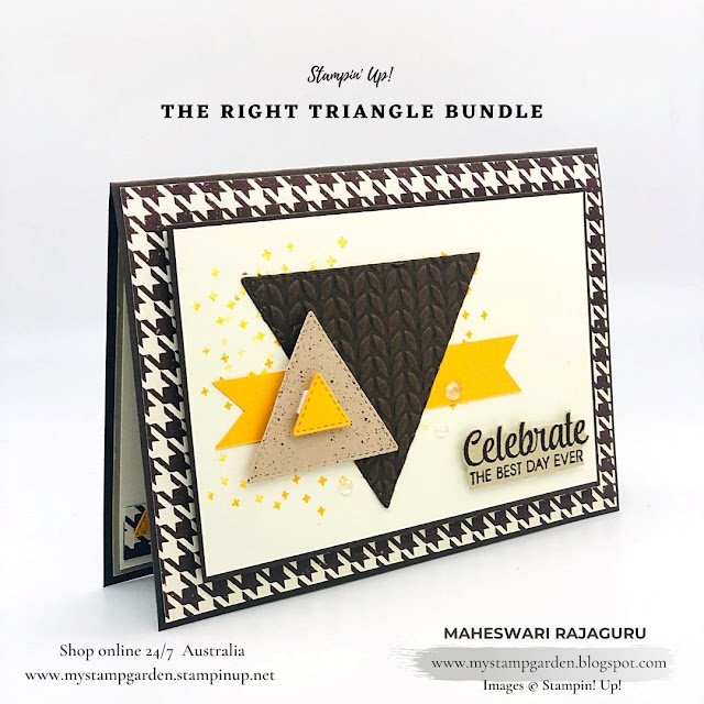 Stampin’ Up! The Right Triangle Bundle – #PCC386