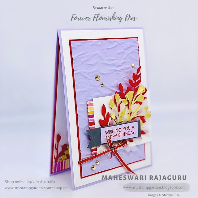 Stampin’ Up! Forever Flourishing Dies – Fab Friday Challenge