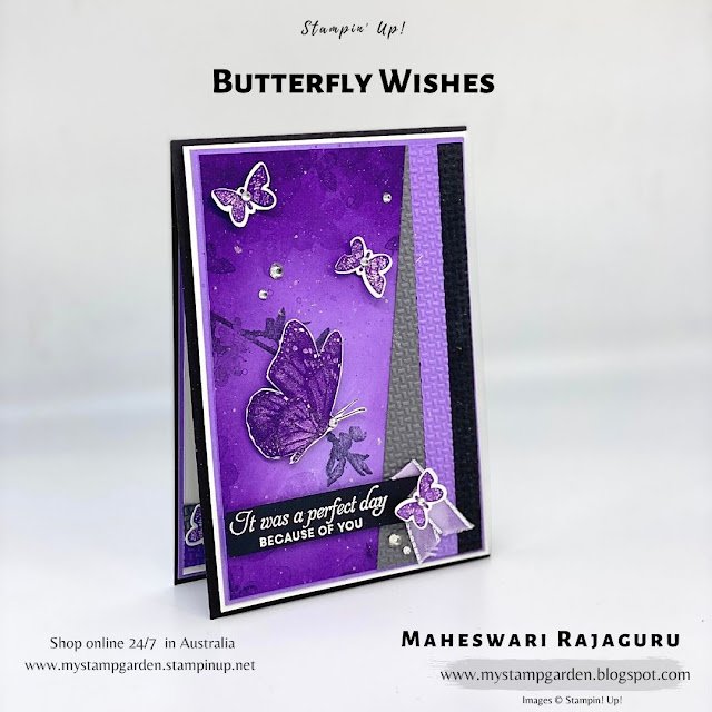 Stampin’ Up! Butterfly Wishes – Fusion Card Challenge