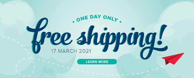 FREE SHIPPING One Day Only ! March 17th 2021