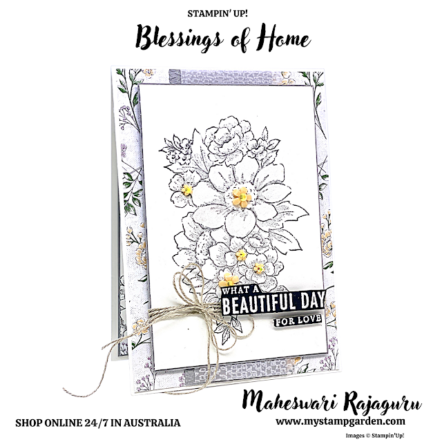 Stampin’ Up! New – Blessings of Home