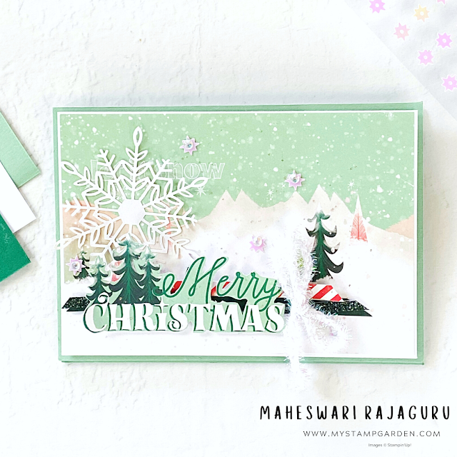 #stampinupaustralia #maheswarirajaguru #christmascards #cardclass