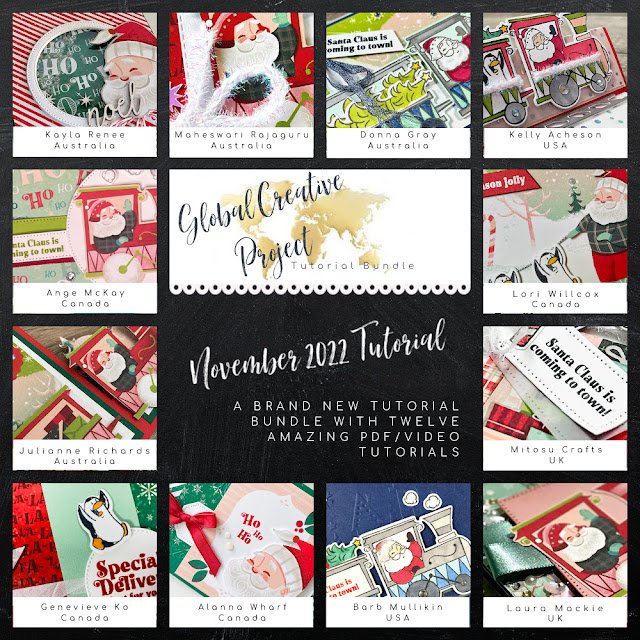 Global Creative Project Tutorial – Santa Express with PDF & VIDEOS!