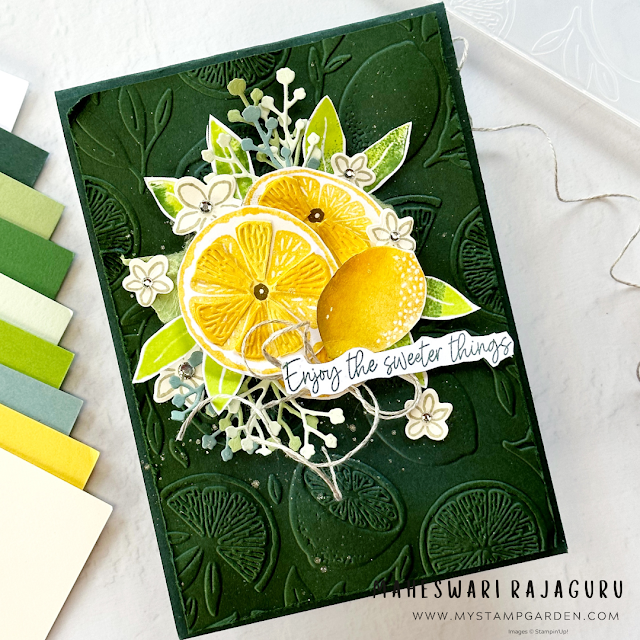 #stampinup #maheswari #mystampgarden #sweetcitrus