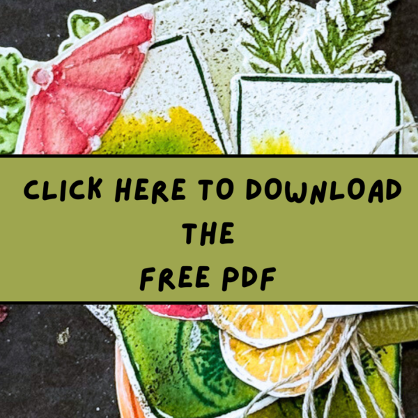 Cheers & Sips- FREE TUTORIAL