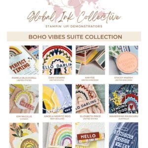 Global Ink Collective Tutorial Bundle - Boho Vibes Suite Collection