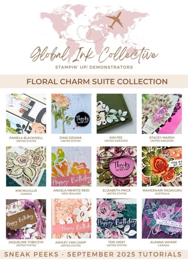 Global Ink Collective Tutorial Bundle - Charming Flora Suite