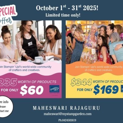 Starter Kit October Special Offer: $235 Value, Yours for Only $60!