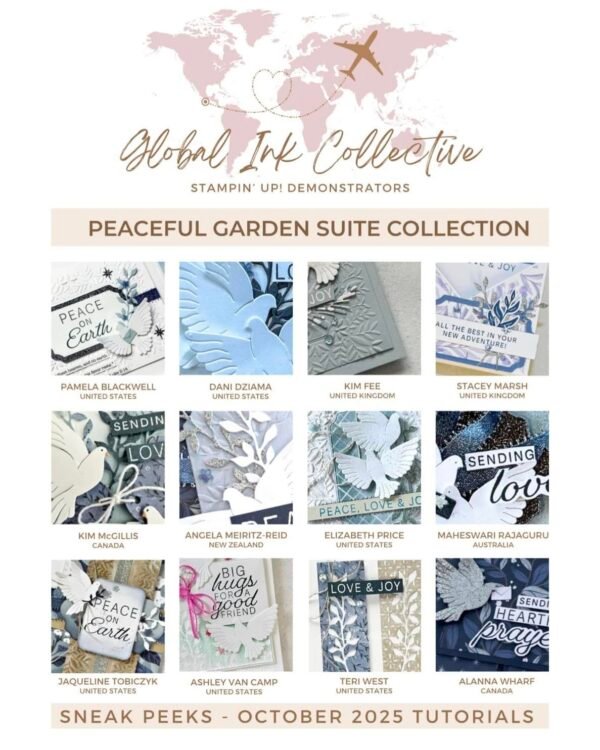 Global Ink Collective Tutorial Bundle - Peaceful Garden Suite