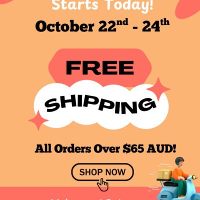 3 Days of FREE Shipping -Don’t Miss Out!