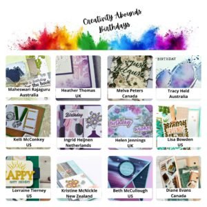 Creative Abounds December 2025 Tutorial- Birthday