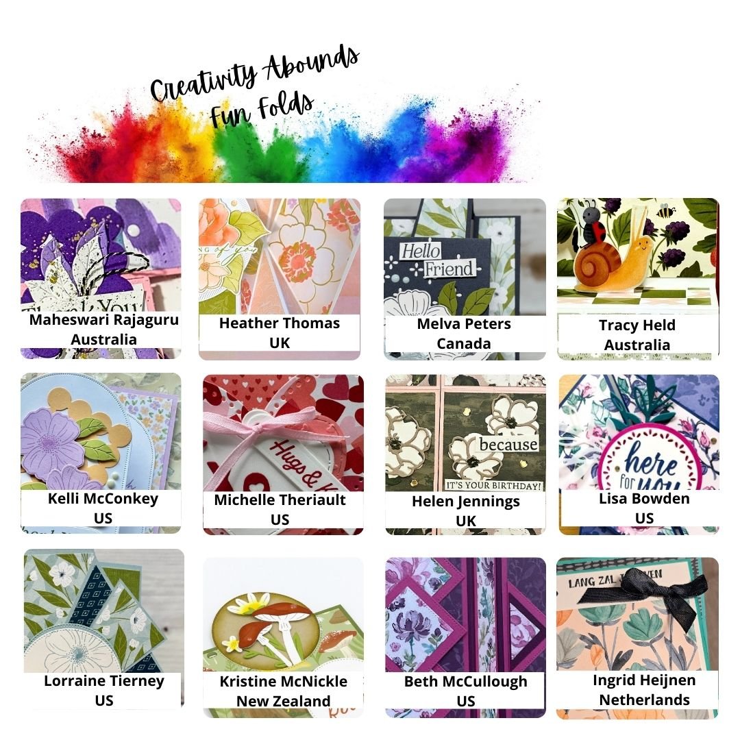 Creative Abounds February Tutorial 2026- Fun Folds