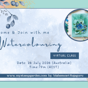 Watercoloring Class - July 26th