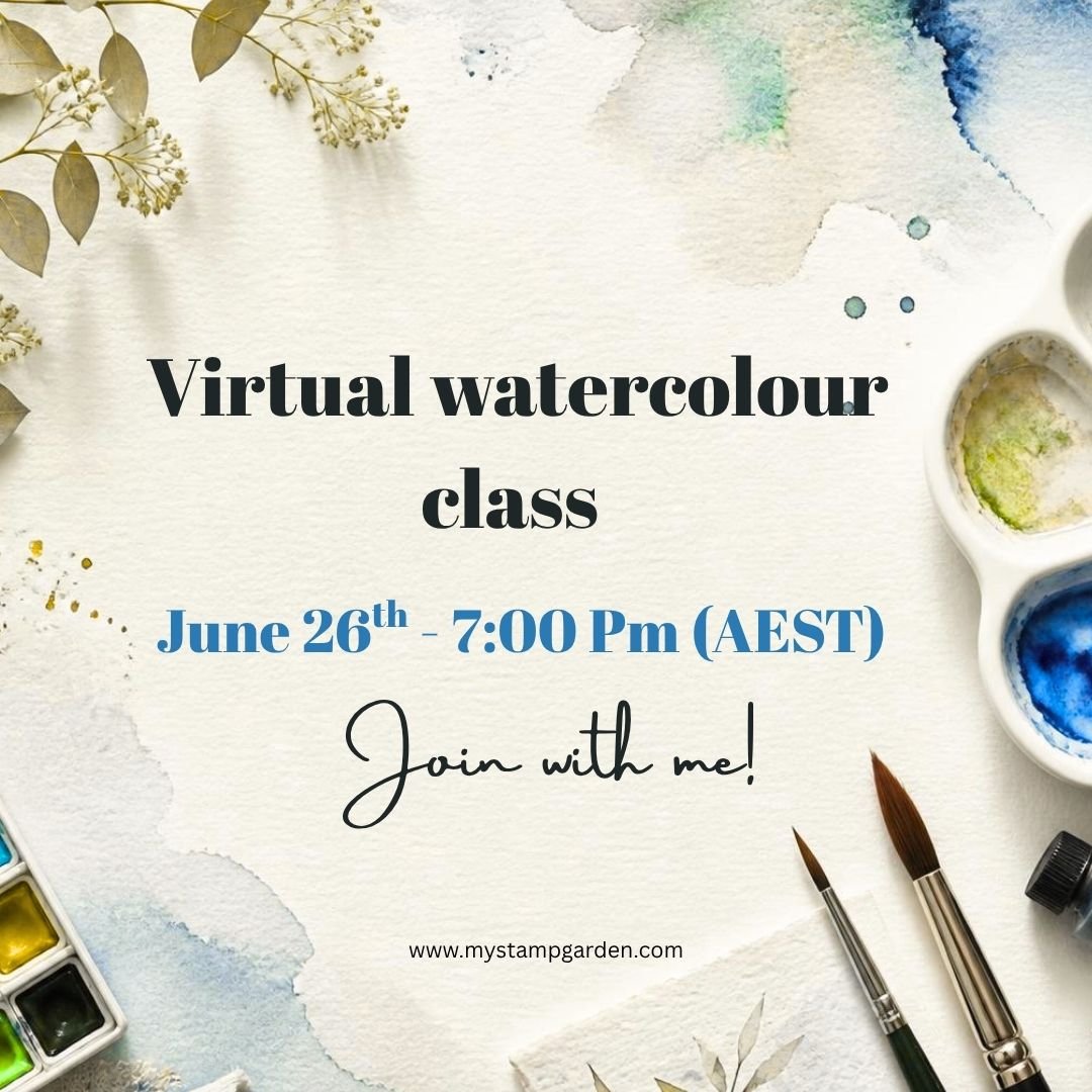 Watercoloring Class - July 26th