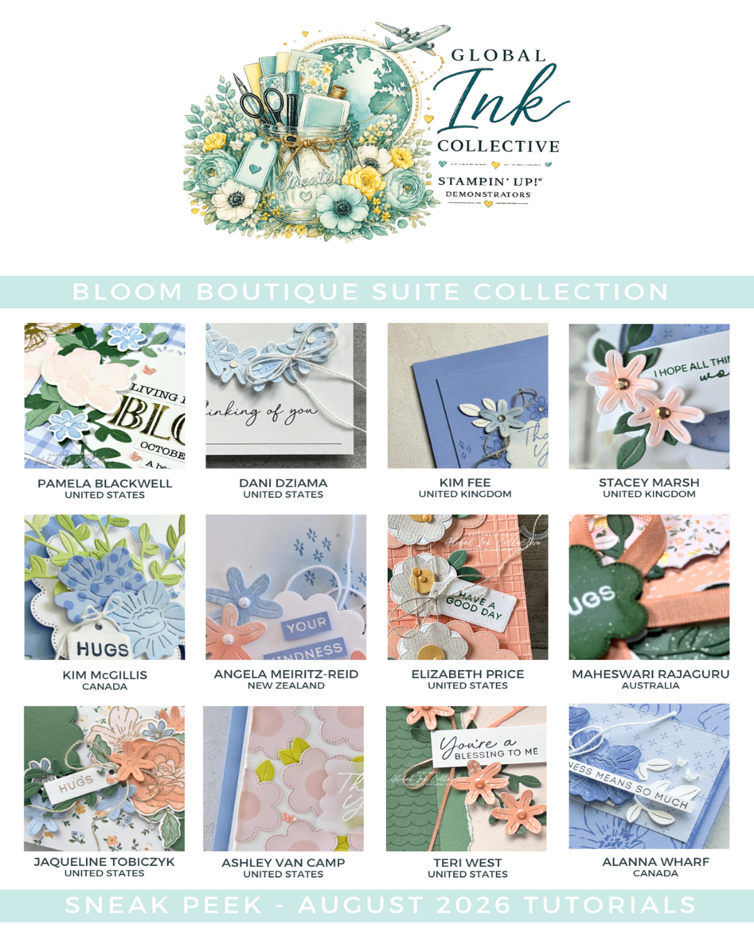 Global Ink Collective Tutorial August 2026 - Bloom Boutique