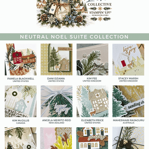 Global Ink Collective Tutorial October 2026 -  Neutral Noel Tutorial